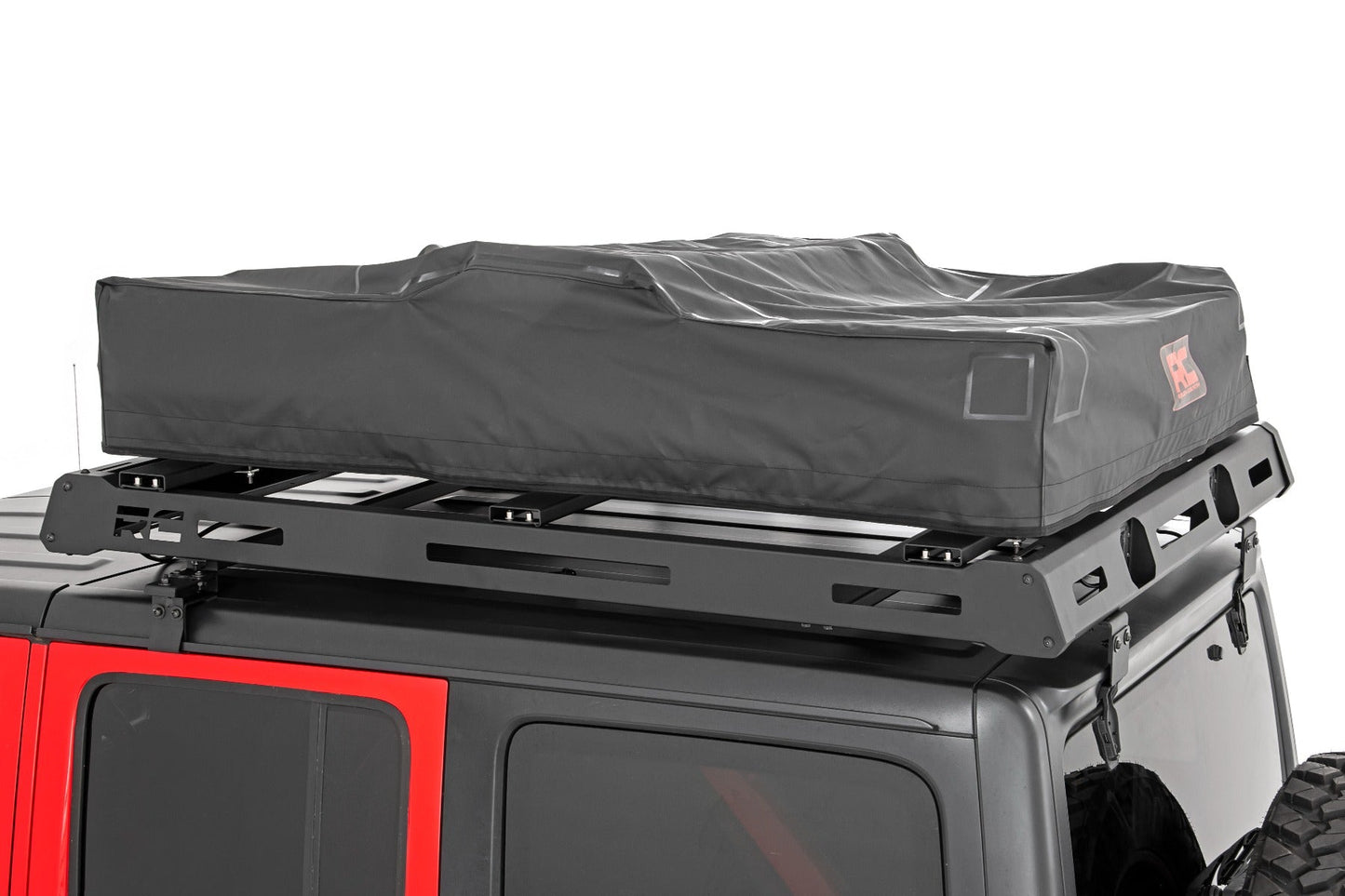 Rough Country 99050 Roof Top Tent | Rack Mount | 12 Volt Accessory & LED Light Kit