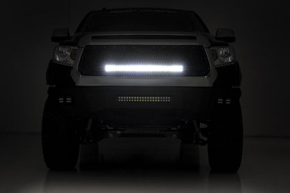 Rough Country 70226 Mesh Grille | 30" Dual Row LED | Black | Toyota Tundra 2WD/4WD (2014-2017)