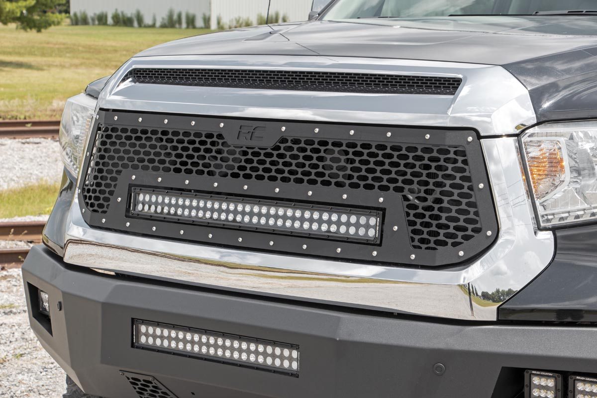 Rough Country 10777 Front Bumper | Toyota Tundra 2WD/4WD (2014-2021)