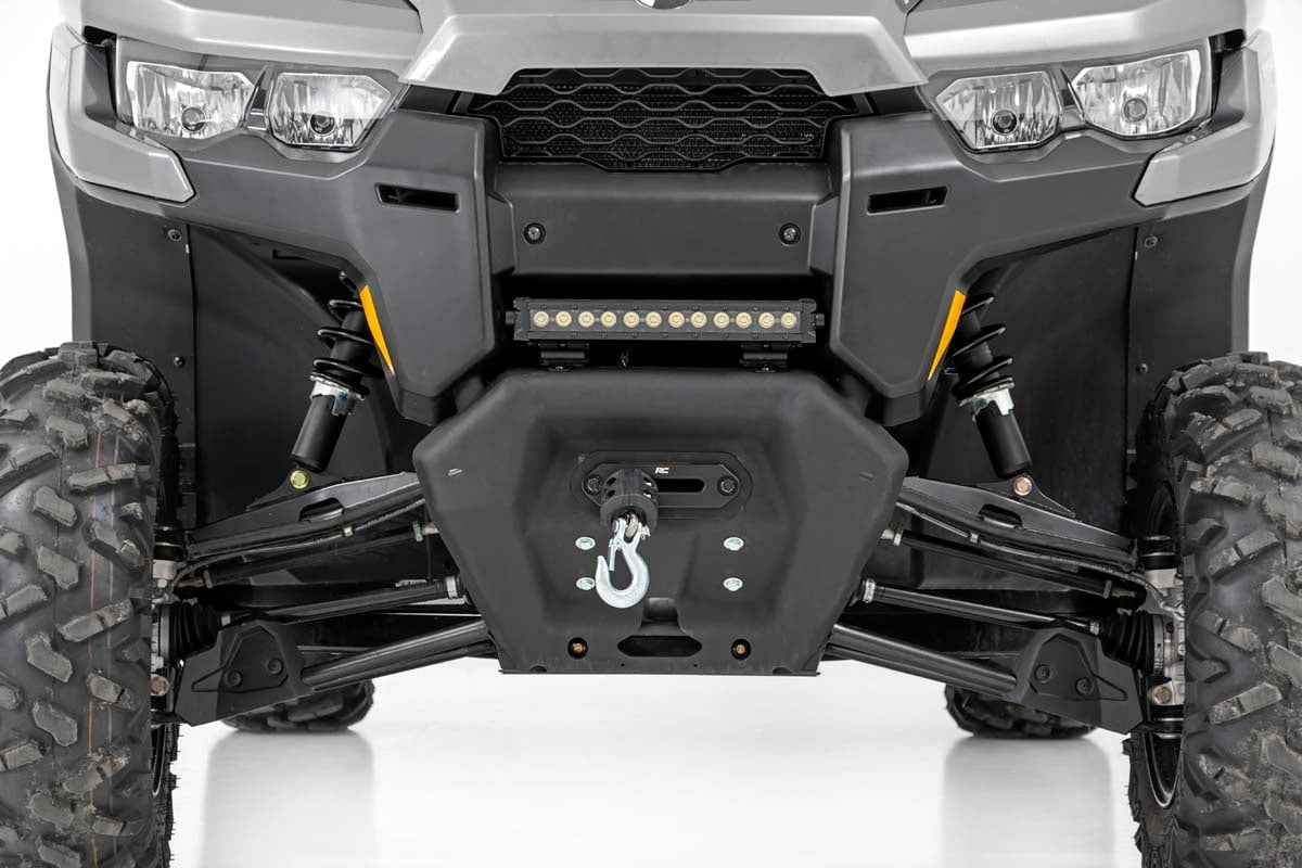 Rough Country 92071 Winch Plate | RS4500S | Can-Am Defender MAX HD10