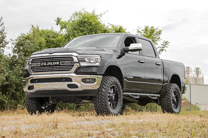 Rough Country 70783 Dual 6in LED Grille Kit | Black Slimline | Ram 1500 2WD/4WD (2019-2024)