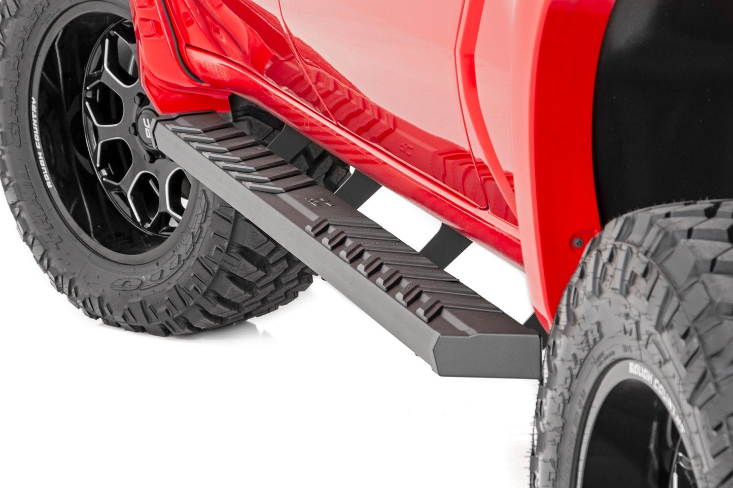 Rough Country 41004A BA2 Running Board | Side Step Bars | Ram 1500 (19-26)/1500 TRX (21-24)