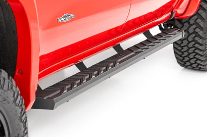 Rough Country 41002A BA2 Running Board | Side Step Bars | Chevy/GMC 1500/2500HD/3500HD (19-26 & Classic)
