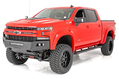 Rough Country 41002A BA2 Running Board | Side Step Bars | Chevy/GMC 1500/2500HD/3500HD (19-26 & Classic)