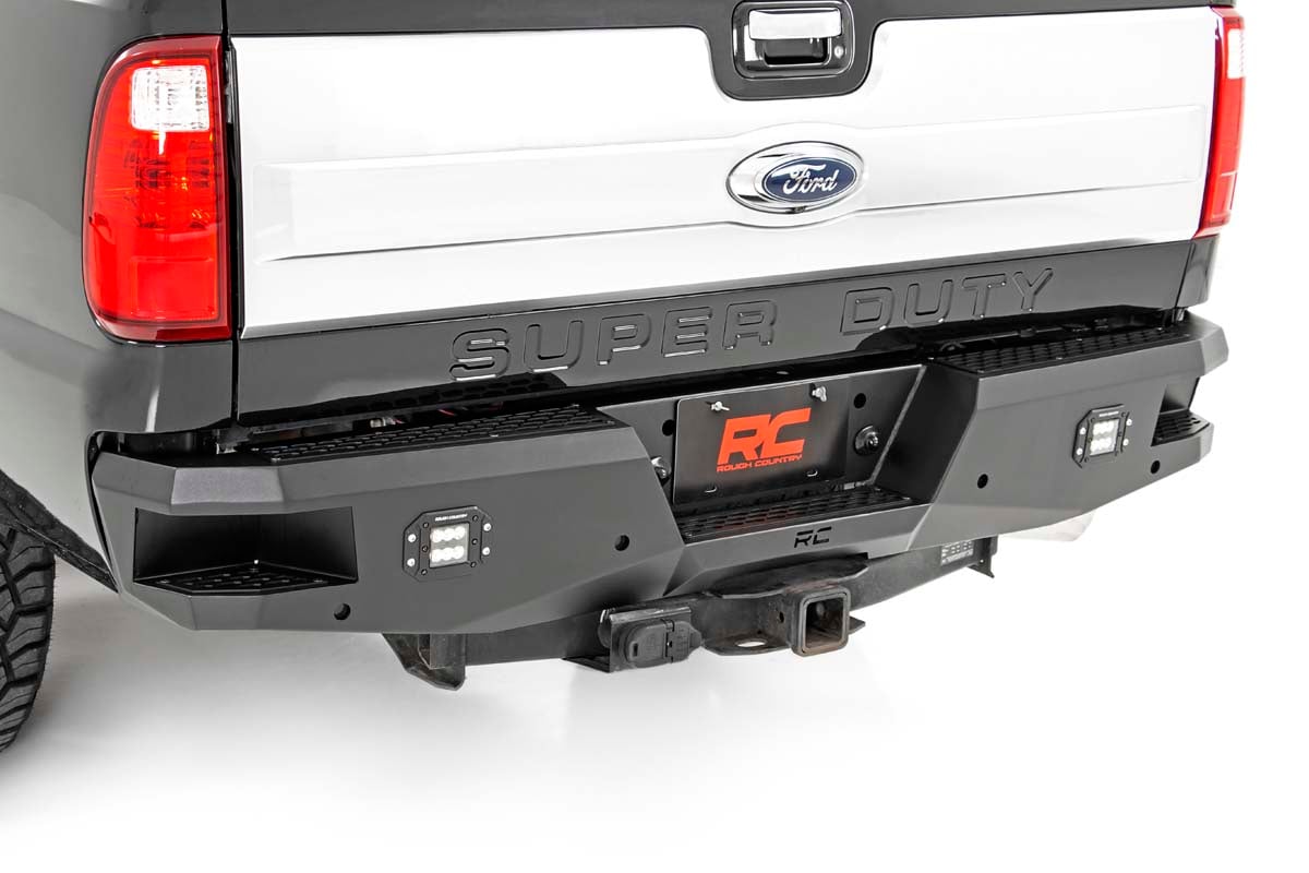 Rough Country 10784 Rear Bumper | Ford F-250/F-350 Super Duty 2WD/4WD (1999-2016)