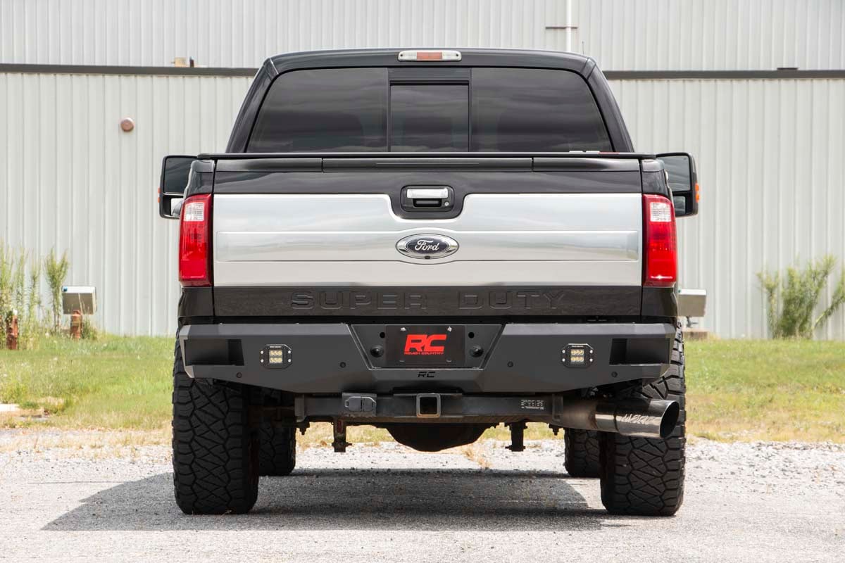 Rough Country 10784 Rear Bumper | Ford F-250/F-350 Super Duty 2WD/4WD (1999-2016)