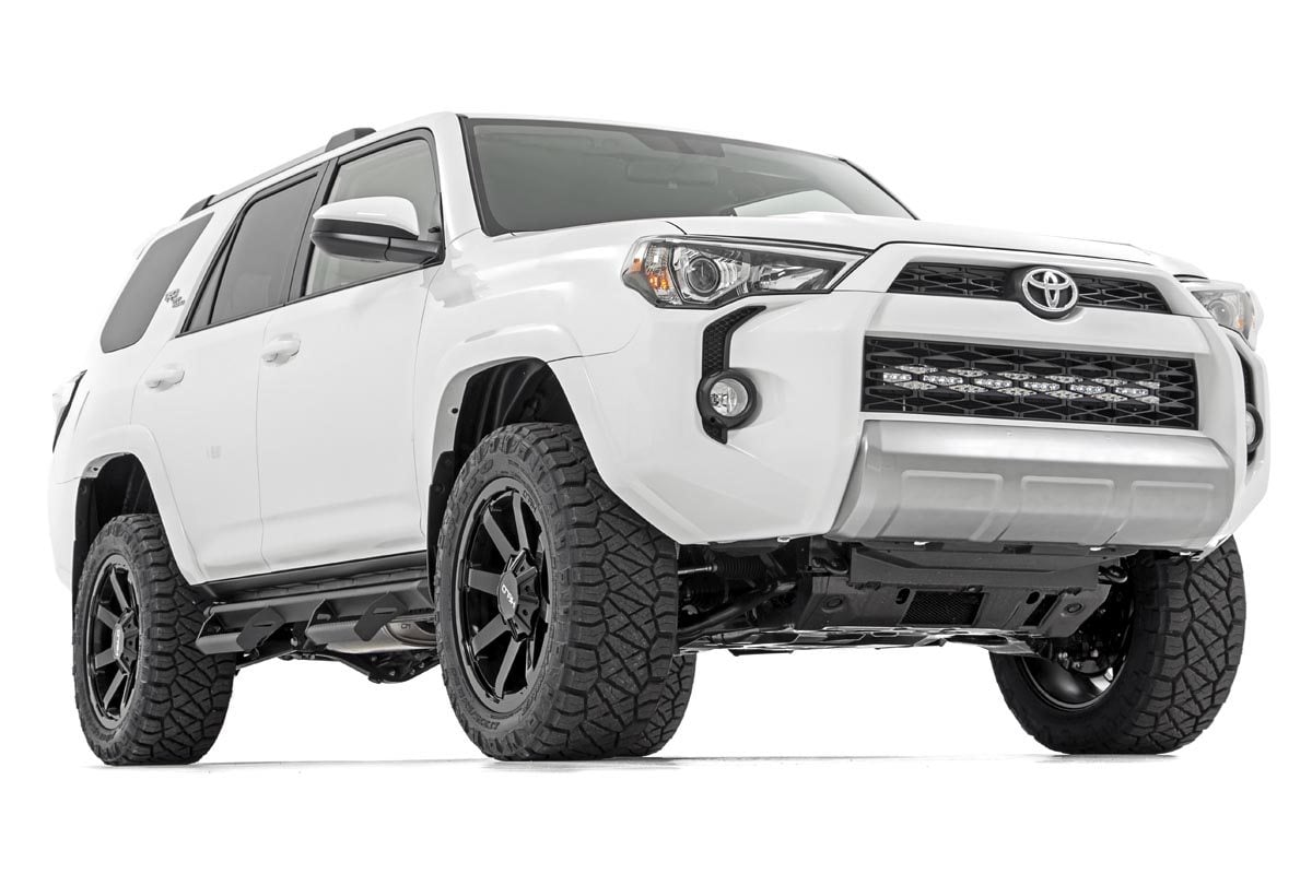 Rough Country 70786 LED Light Kit | Bumper Mount | 30" Black Dual Row | Toyota 4Runner (14-20)