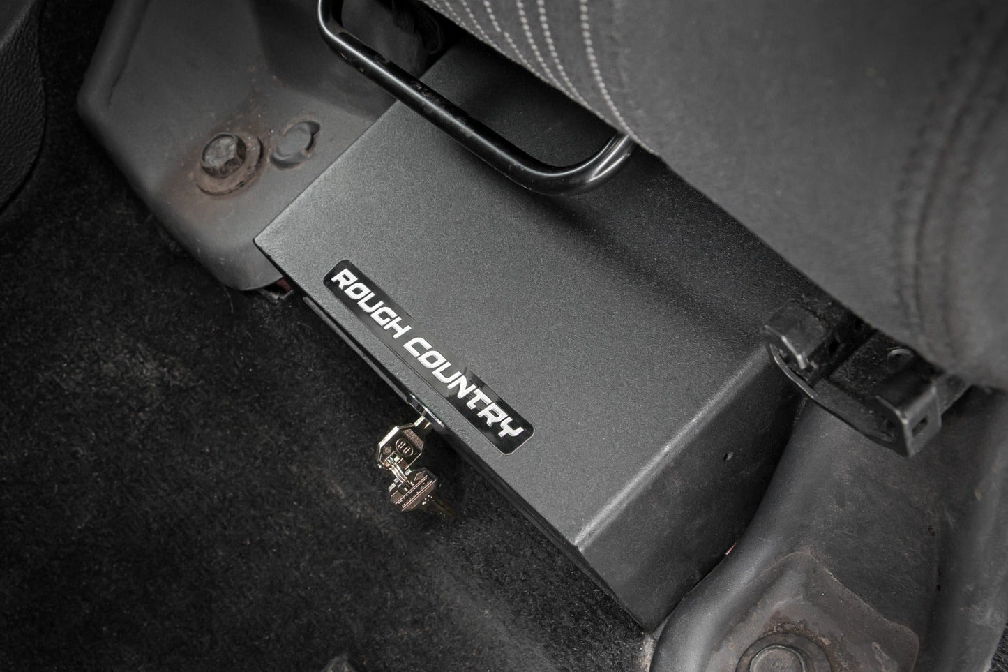 Rough Country 99035 Storage Box | Under Seat | Jeep Wrangler JK (07-10)/Wrangler Unlimited (07-18)