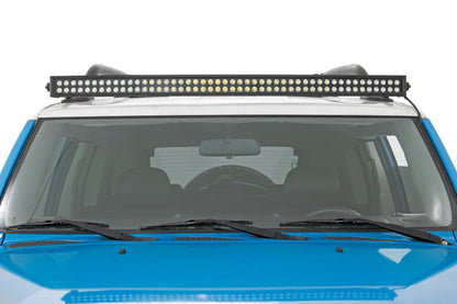 Rough Country 72950BL 50 Inch Black Series LED Light Bar | Curved | Dual Row