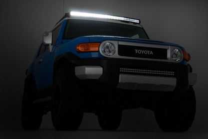 Rough Country 72950BL 50 Inch Black Series LED Light Bar | Curved | Dual Row