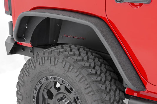Rough Country 10532 Fender Flare | Steel | Rear | Jeep Wrangler JK/Wrangler Unlimited  (2007-2018)