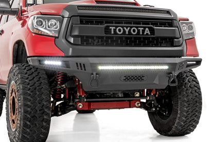 Rough Country 10915 Front Prerunner Bumper | LED | Toyota Tundra 2WD/4WD (2014-2021)