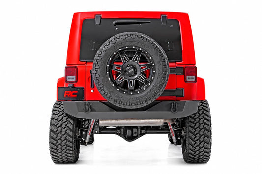 Rough Country 10593A Rear Bumper | Full Width | Jeep Wrangler JK/Wrangler Unlimited  (2007-2018)