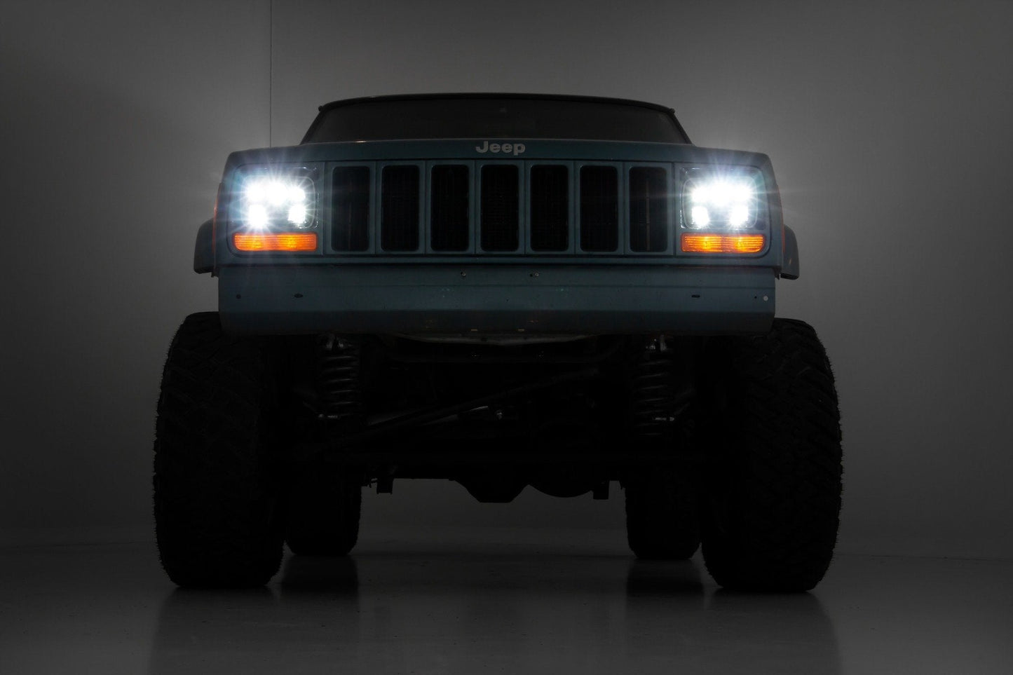 Rough Country RCH5200 5"x7" LED Headlights | DOT Approved | Jeep Cherokee XJ 2WD/4WD (1984-2001)