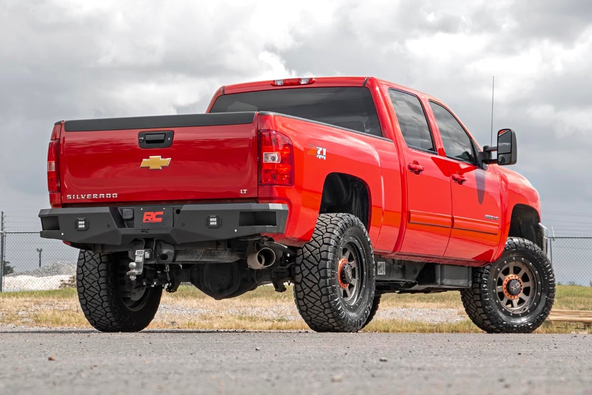 Rough Country 10779 Rear Bumper | Chevy Silverado & GMC Sierra 2500HD/3500HD 2WD/4WD (2011-2019)