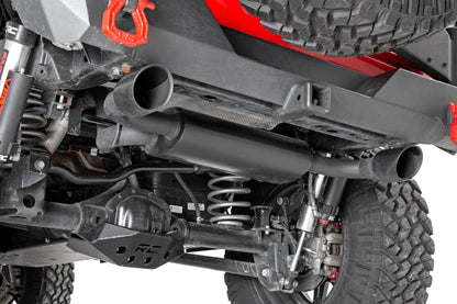 Rough Country 96003 Performance Exhaust | Dual Outlet | Jeep Wrangler JL (18-25)/Wrangler Unlimited (18-25)