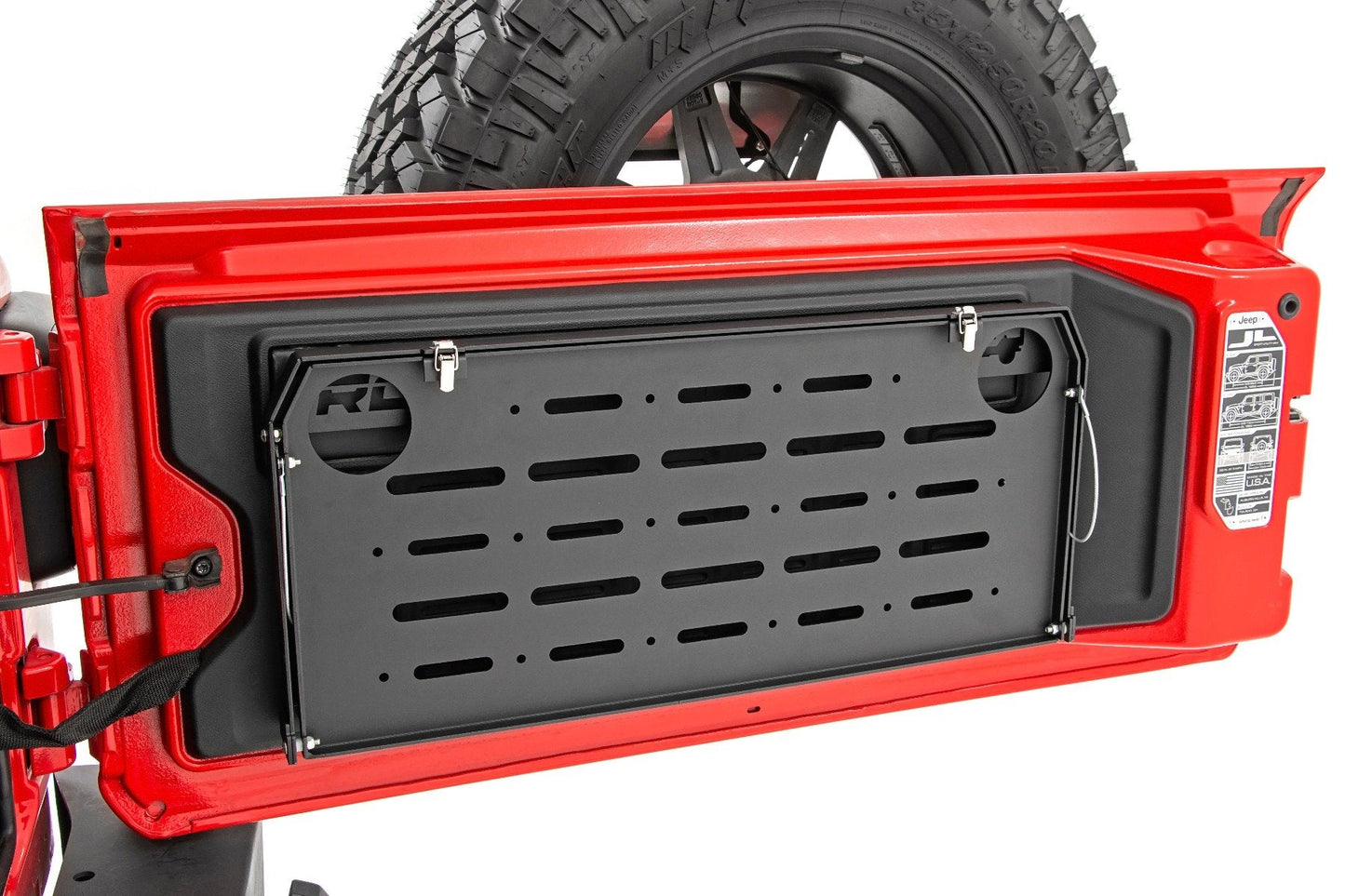 Rough Country 10625 Tailgate Table | Jeep Wrangler JL (18-25)/Wrangler Unlimited (18-25)