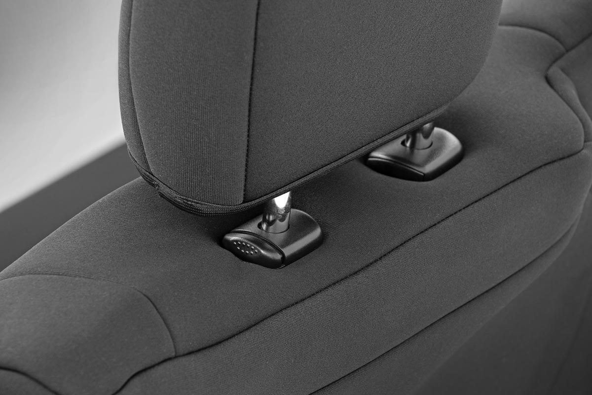 Rough Country 91025 Seat Covers | FR 40/20/40 & Rear | Chevy/GMC 1500 (14-18 & Classic)