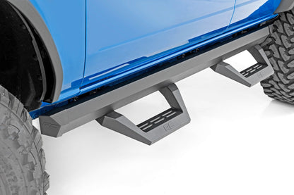 Rough Country 51029 SRX2 Adjustable Aluminum Step | Ford Bronco 4WD (2021-2025)