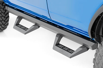 Rough Country 51029 SRX2 Adjustable Aluminum Step | Ford Bronco 4WD (2021-2025)