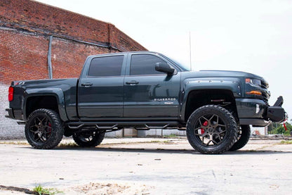 Rough Country 29857 7 Inch Lift Kit | Bracket | Vertex/V2 Shks | Chevy/GMC 1500 (14-16)