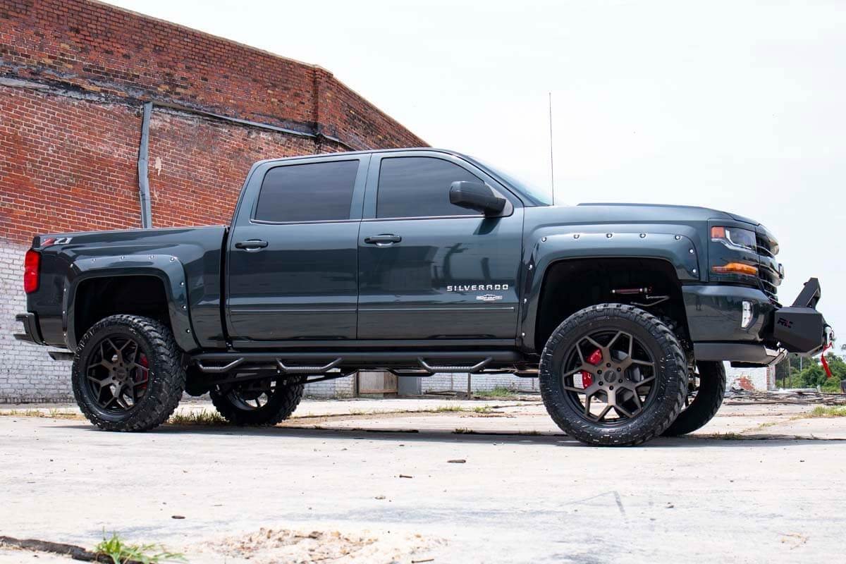 Rough Country 29850 7 Inch Lift Kit | Bracket | Vertex | Chevy/GMC 1500 (14-16)
