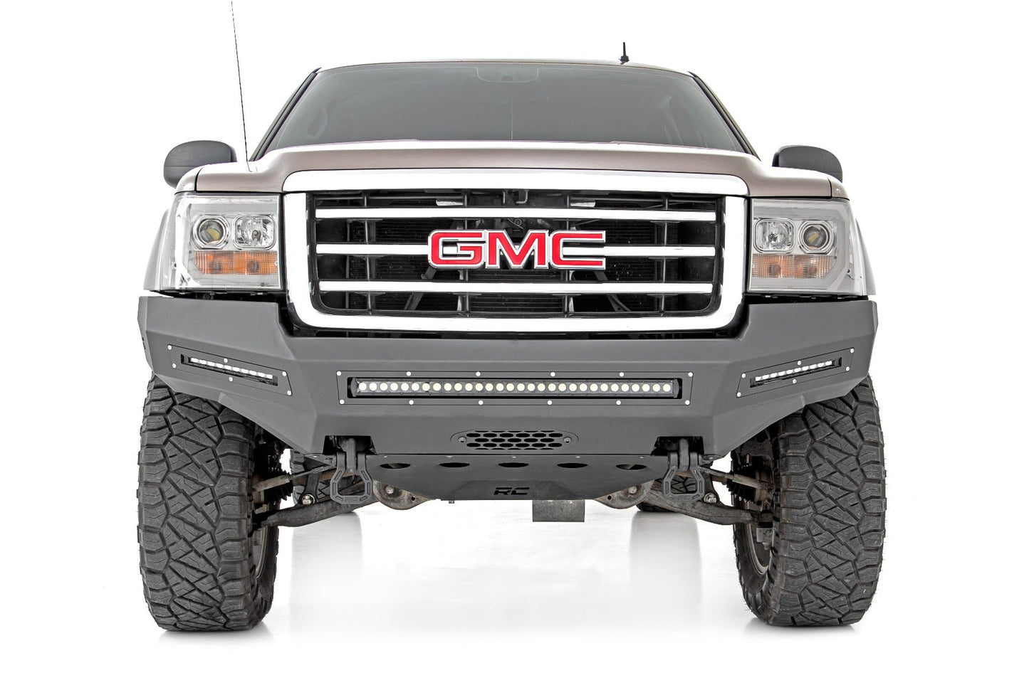 Rough Country 10912 Front Bumper | Fabricated | Prerunner | GMC Sierra 1500 2WD/4WD (2007-2013)