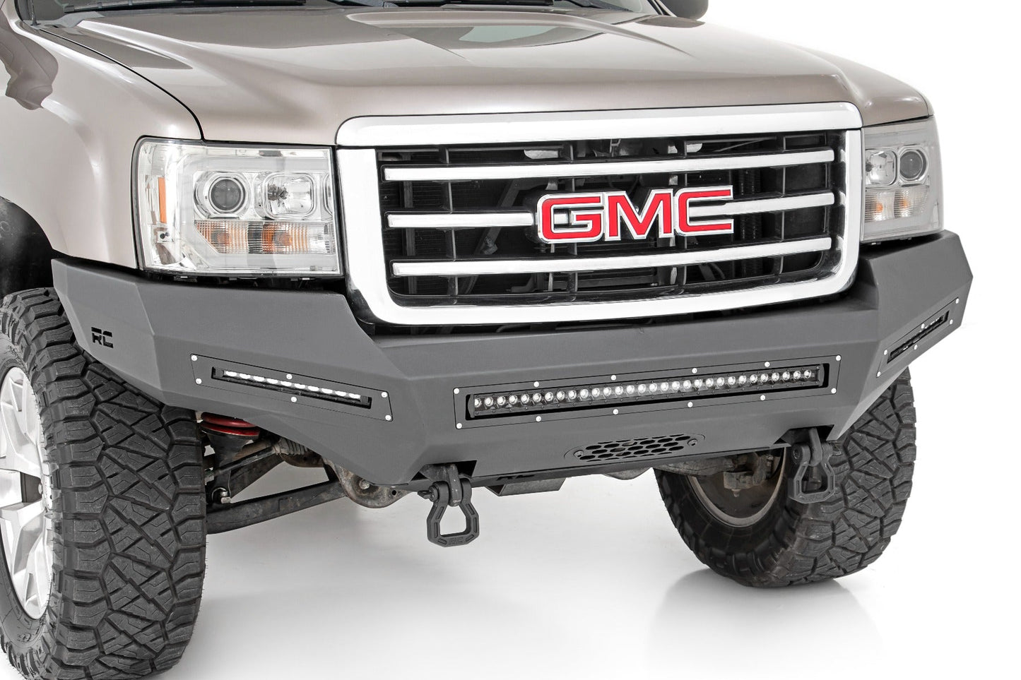 Rough Country 10912 Front Bumper | Fabricated | Prerunner | GMC Sierra 1500 2WD/4WD (2007-2013)