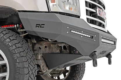 Rough Country 10913 Front Bumper | Fabricated | Prerunner | LED | GMC Sierra 1500 2WD/4WD (07-13)