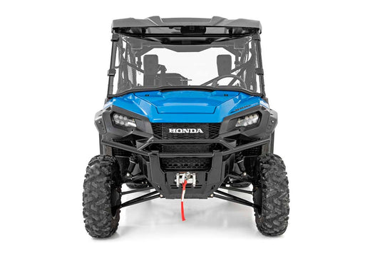 Rough Country 98162020 Full Windshield | Scratch Resistant | Honda Pioneer 1000
