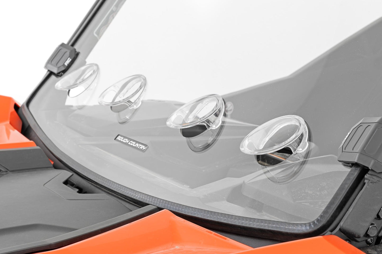 Rough Country 98201930 Vented Full Windshield | Scratch Resistant | Can-Am Maverick Sport 1000R