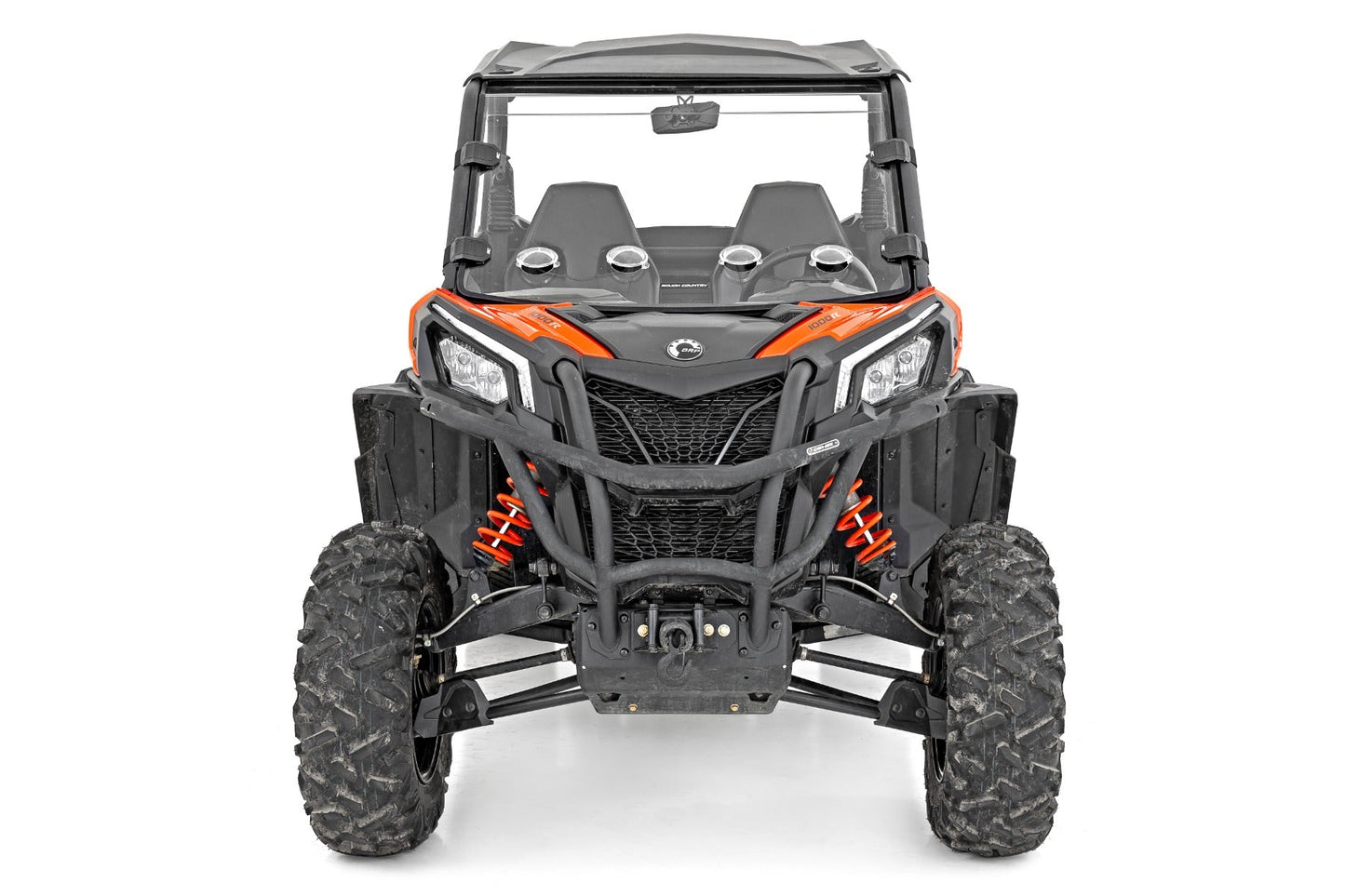 Rough Country 98201930 Vented Full Windshield | Scratch Resistant | Can-Am Maverick Sport 1000R