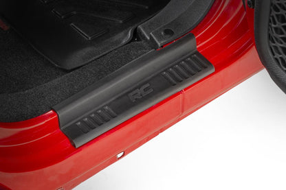Rough Country 10567 Entry Guards | Front and Rear | Jeep Wrangler Unlimited 2WD/4WD (2007-2018)