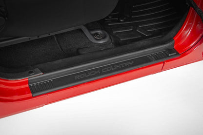 Rough Country 10568 Entry Guards | Front and Rear | Jeep Wrangler JK/Wrangler Unlimited  (07-18)