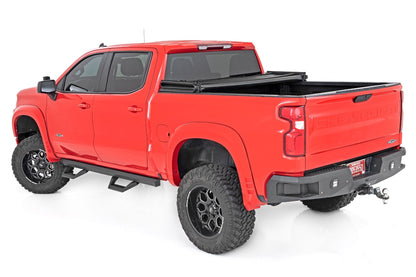 Rough Country 11003A SRX2 Adj Aluminum Step | Crew Cab | Chevy/GMC 1500/2500HD (19-26 & Refresh)