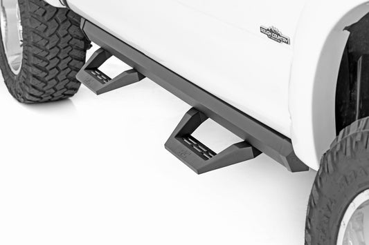 Rough Country 31011A SRX2 Adj Aluminum Step | Crew Cab | Ram 1500/2500/3500 2WD/4WD (2010-2018 & Classic)