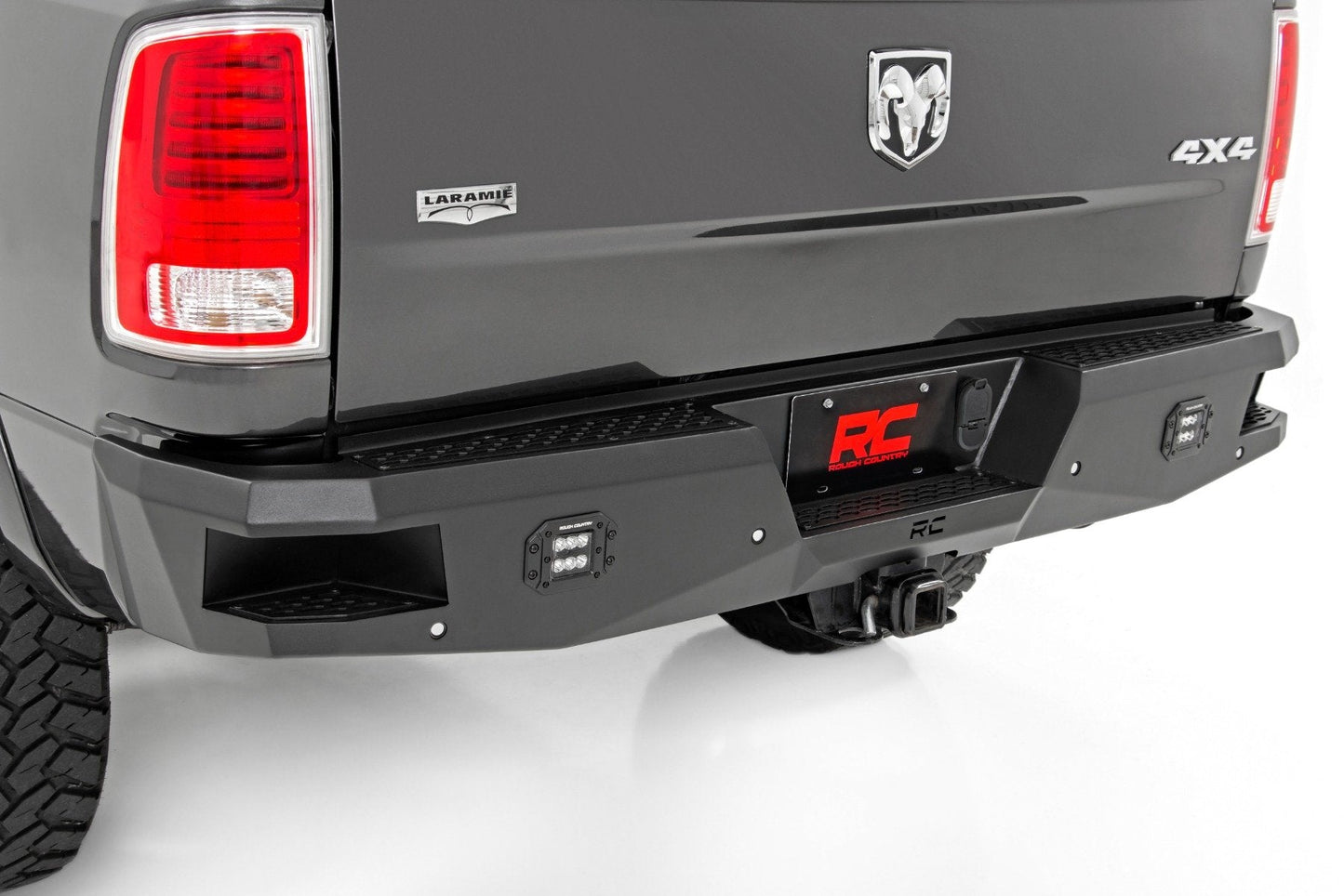 Rough Country 10786B Rear Bumper | Ram 2500 (10-26)/3500 (11-25) 2WD/4WD