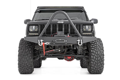 Rough Country 10570 Front Winch Bumper | Jeep Cherokee XJ 2WD/4WD (1984-2001)