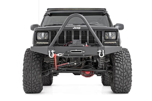 Rough Country 10570 Front Winch Bumper | Jeep Cherokee XJ 2WD/4WD (1984-2001)