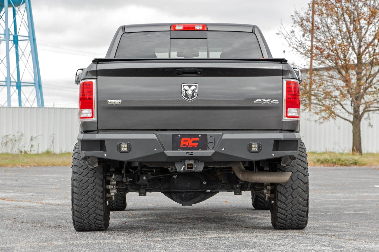 Rough Country 10786B Rear Bumper | Ram 2500 (10-26)/3500 (11-25) 2WD/4WD