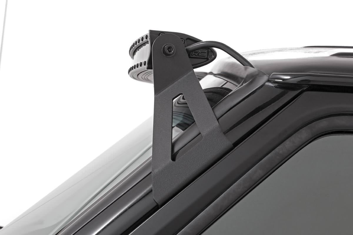 Rough Country 72750BL 50 Inch Black Series LED Light Bar | Curved | Single Row