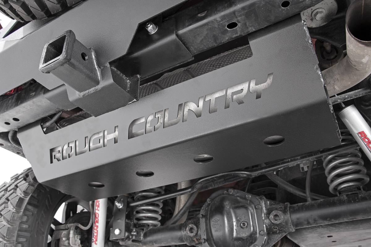 Rough Country 779 Muffler Skid Plate | Jeep Wrangler JK/Wrangler Unlimited  (2007-2018)