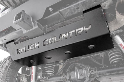 Rough Country 779 Muffler Skid Plate | Jeep Wrangler JK/Wrangler Unlimited  (2007-2018)