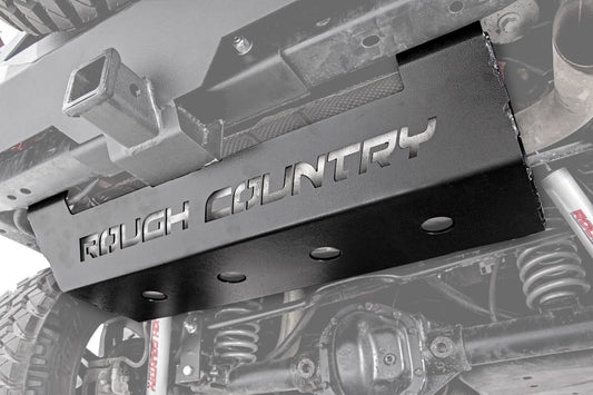 Rough Country 779 Muffler Skid Plate | Jeep Wrangler JK/Wrangler Unlimited  (2007-2018)