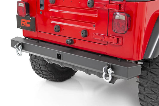 Rough Country 10591 Rear Bumper | Full Width | Jeep Wrangler TJ (97-06)/Wrangler Unlimited (04-06)