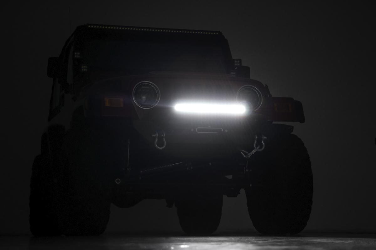 Rough Country 10595 Front Bumper | Rock Crawler | Jeep Wrangler TJ (97-06)/Wrangler Unlimited (04-06)