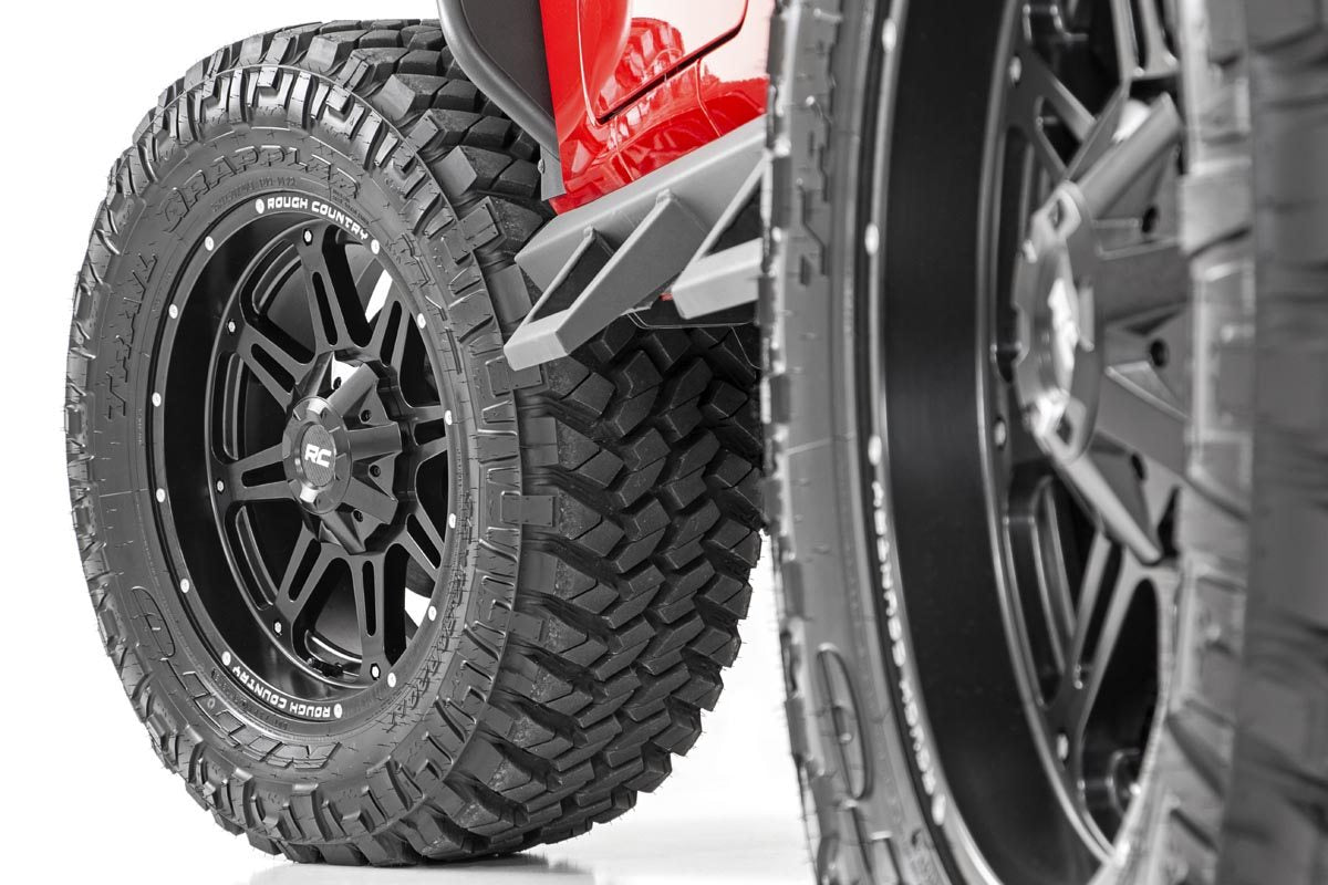 Rough Country 94201010 Rough Country 94 Series Wheel | One-Piece | Matte Black | 20x10 | 8x6.5 | -18mm