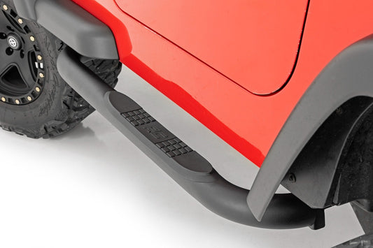 Rough Country 90799 Nerf Bar | 3inch tube | Jeep Wrangler TJ (97-06)/Wrangler YJ (87-95)