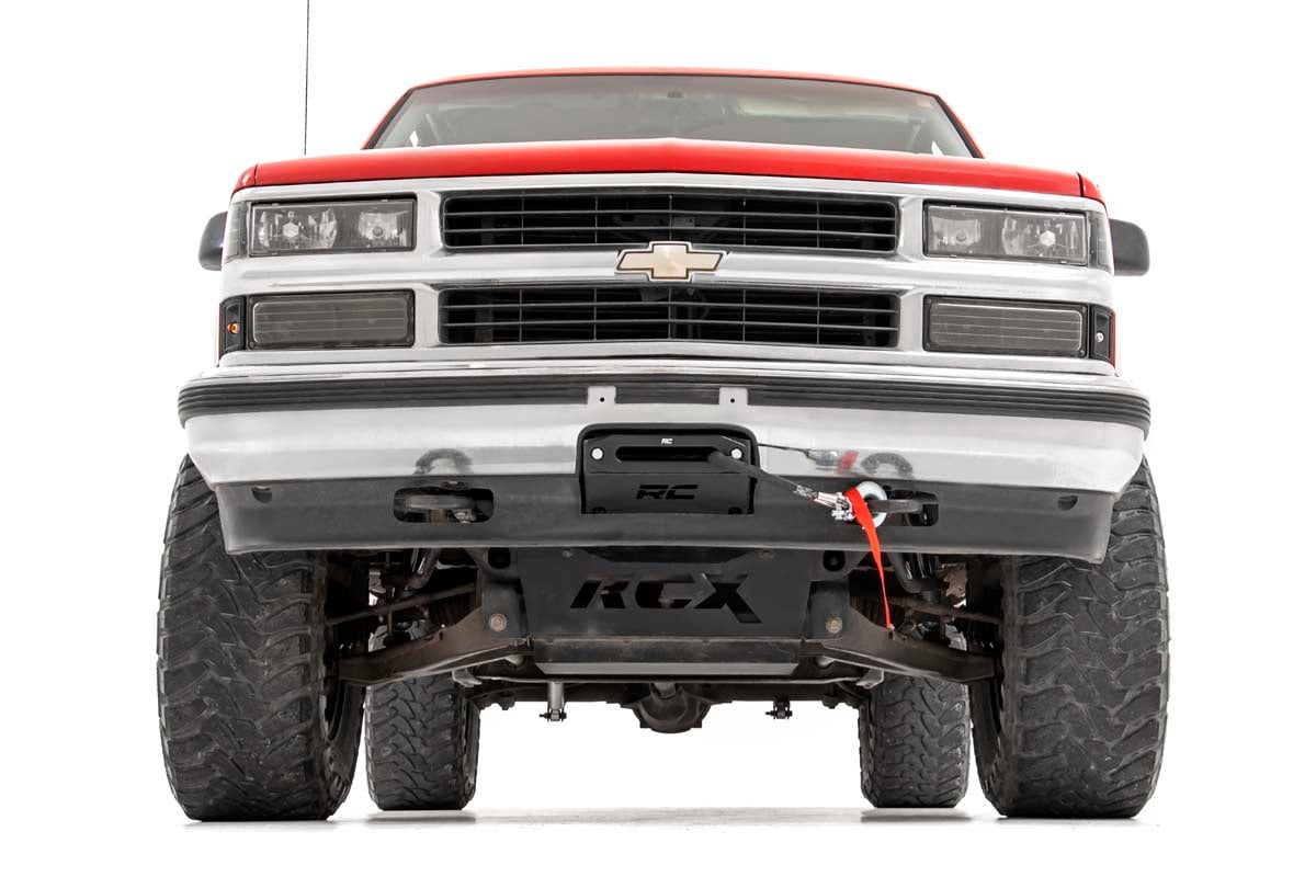 Rough Country 11008 Hidden Winch Mounting Plate | Chevy C1500/K1500 Truck & SUV 4WD (1988-1999)