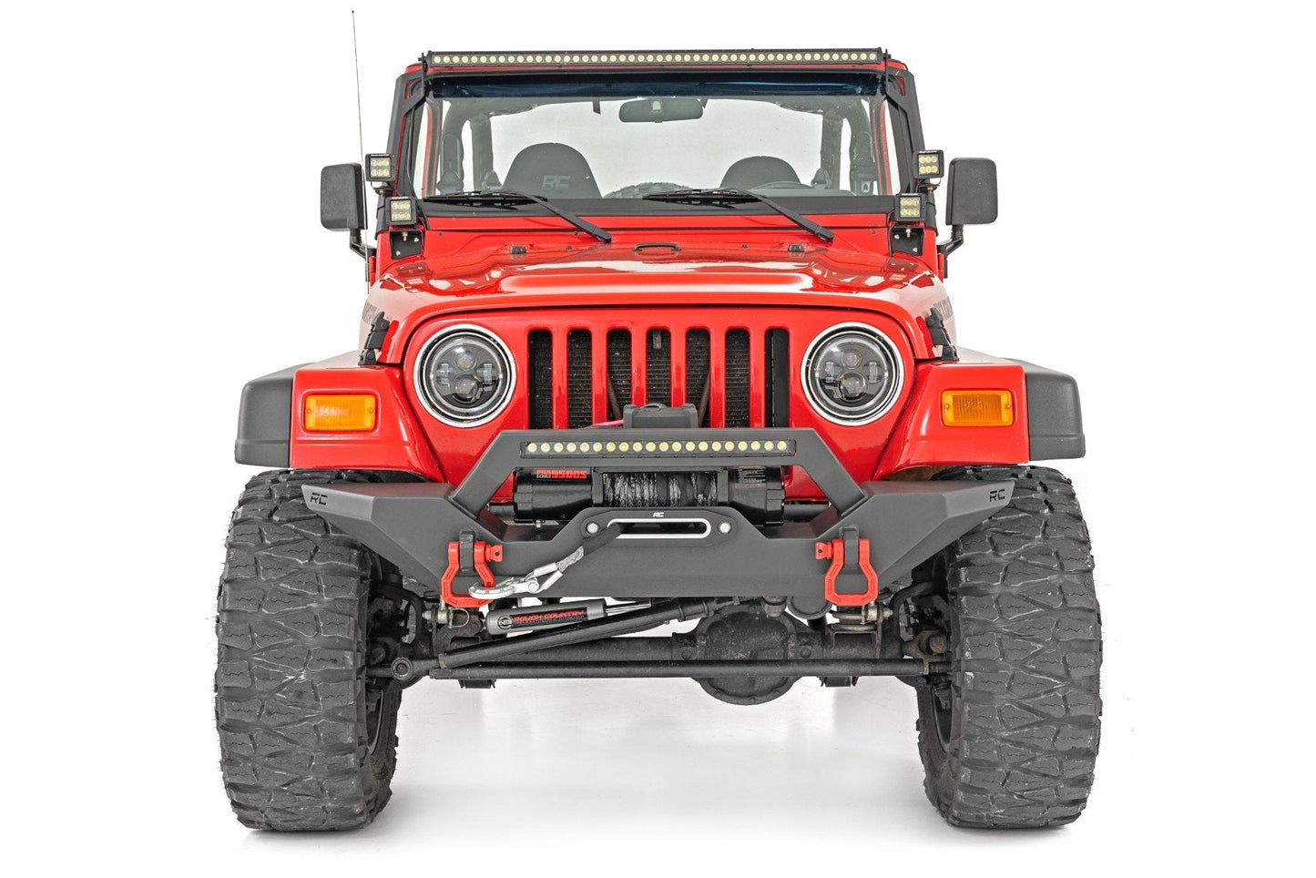 Rough Country 99033 Fender Flares | 5.5" Wide | Jeep Wrangler TJ (97-06)/Wrangler Unlimited (04-06)